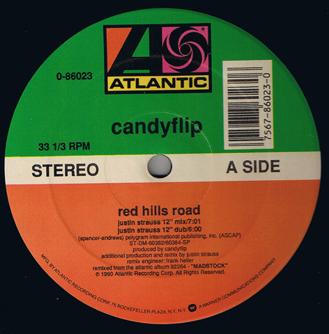 Candyflip* : Red Hills Road (12")