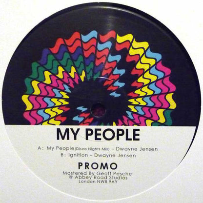 Dwayne Jensen : My People / Ignition (12", RE)