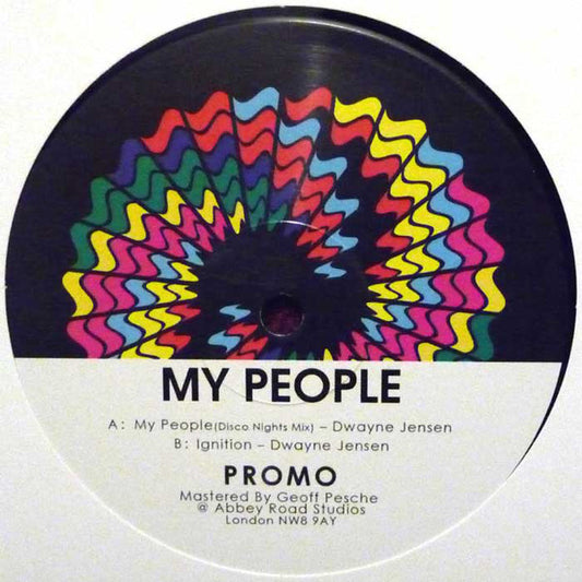 Dwayne Jensen : My People / Ignition (12", RE)