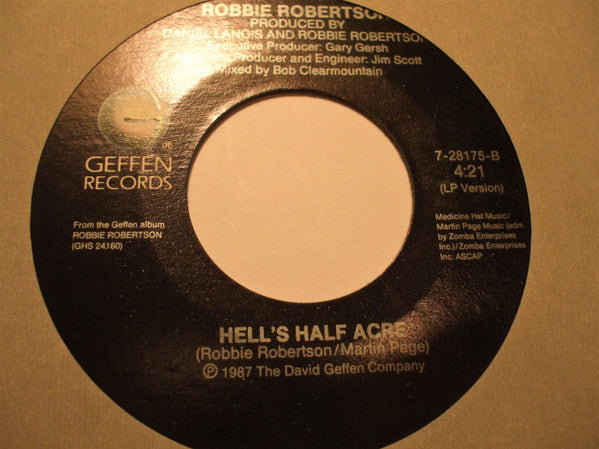 Robbie Robertson : Showdown At Big Sky (7", Single)