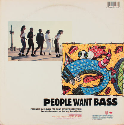 New Choice : People Want Bass (12", Maxi, All)