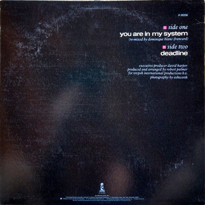 Robert Palmer : You Are In My System (12")