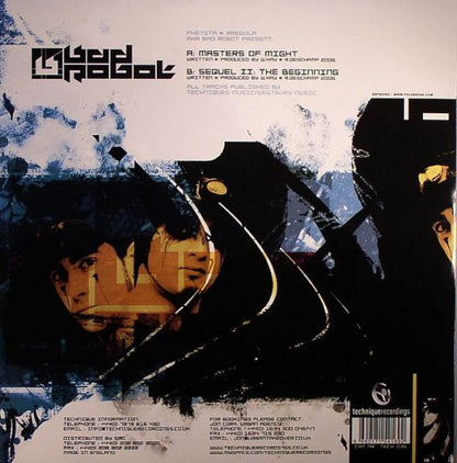 Bad Robot : Masters Of Might / Sequel II: The Beginning (12")
