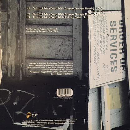 The Rolling Stones : Saint Of Me (12", Maxi)