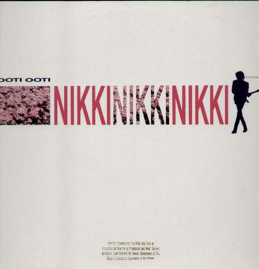 Nikki (9) : Ooti, Ooti (12", Single, Promo)
