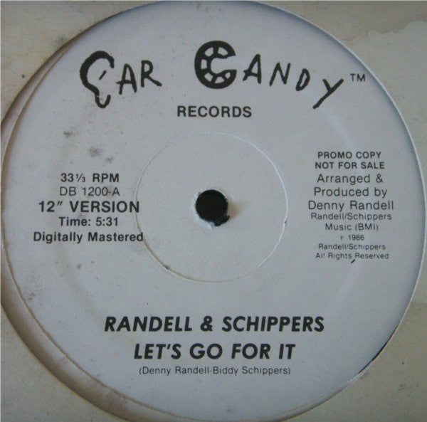 Randell & Schippers : Let's Go For It (12", Single, Promo)