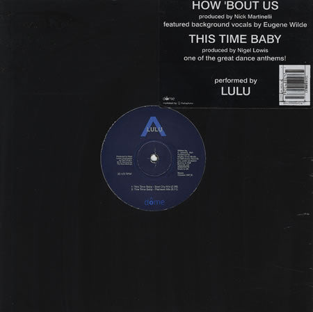 Lulu : How 'Bout Us (12", Single)