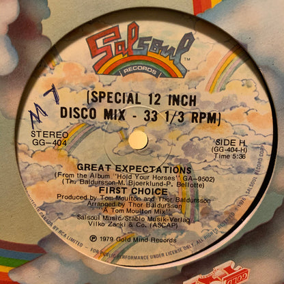 First Choice : Double Cross / Great Expectations (12", Single)