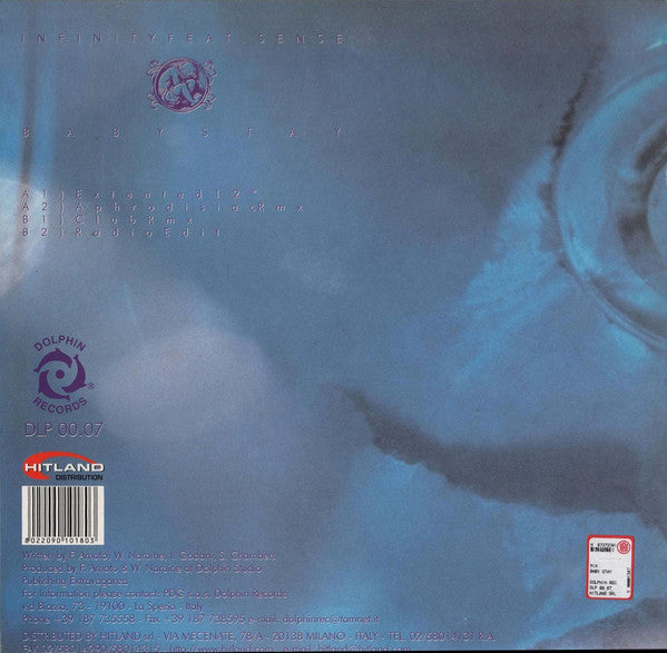 Infinity (20) Feat. Sense (8) : Baby Stay (12")