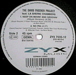 The David Fascher Project : Keep On Movin' And Groovin' (12")