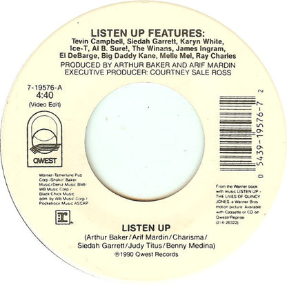 Listen Up : Listen Up (7")