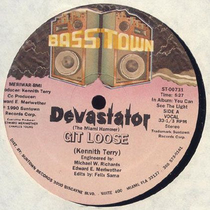 Devastator (The Miami Hammer)* : Git Loose (12")