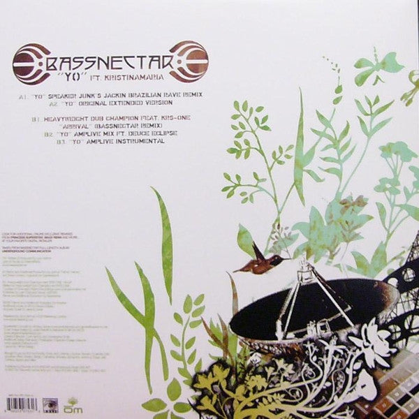Bassnectar Featuring KristinaMaria* : Yo (12")