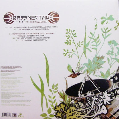 Bassnectar Featuring KristinaMaria* : Yo (12")