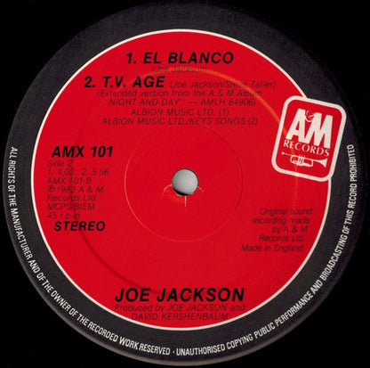 Joe Jackson : Breaking Us In Two (12", Single)