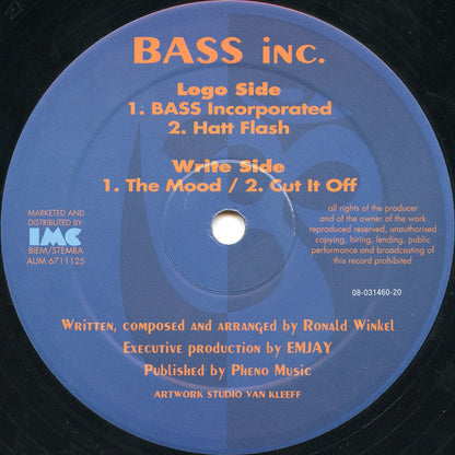 Bass Inc. : Bass Inc. 1 (12")