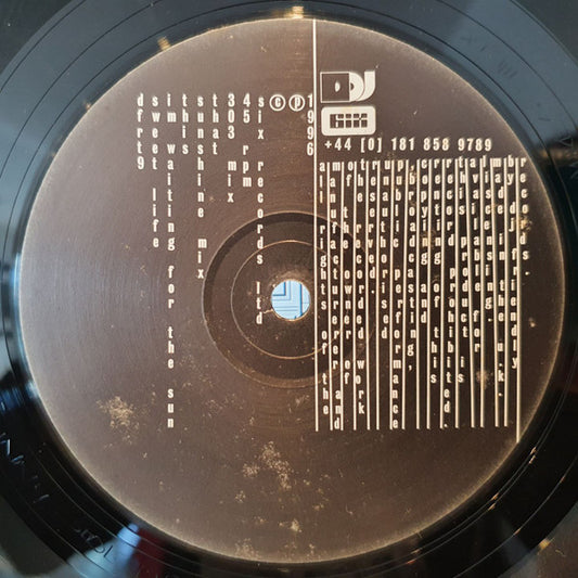 Sweet Life : I'm Waiting For The Sun (12")