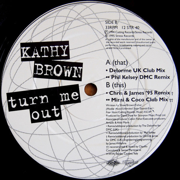 Praxis (2) Feat. Kathy Brown : Turn Me Out (12")