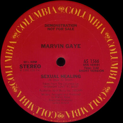 Marvin Gaye : Sexual Healing (12", Promo)