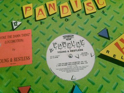 Young & Restless : Yoke The Damn Thing (Locomotion) (12", Promo)