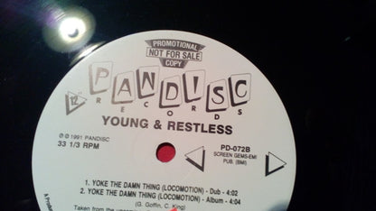 Young & Restless : Yoke The Damn Thing (Locomotion) (12", Promo)