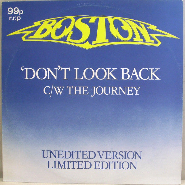 Boston : Don't Look Back  (12", Single, Ltd)