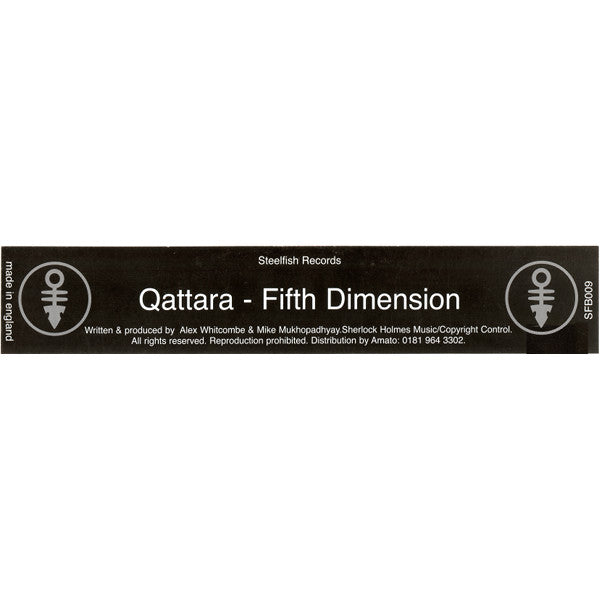 Qattara : Fifth Dimension (12", W/Lbl)