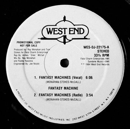 Fantasy Machine : Fantasy Machines (12", Promo)