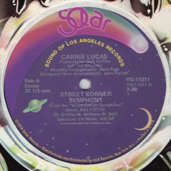 Carrie Lucas : Street Corner Symphony (12", Single)