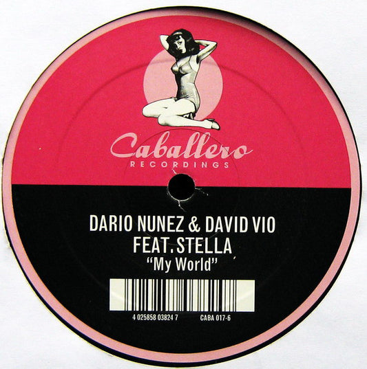Darío Núñez & David Vio Feat. Veronica Stella : My World (12")