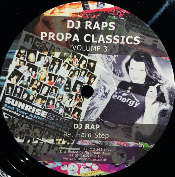 DJ Rap : Propa Classics Volume 3 (12")