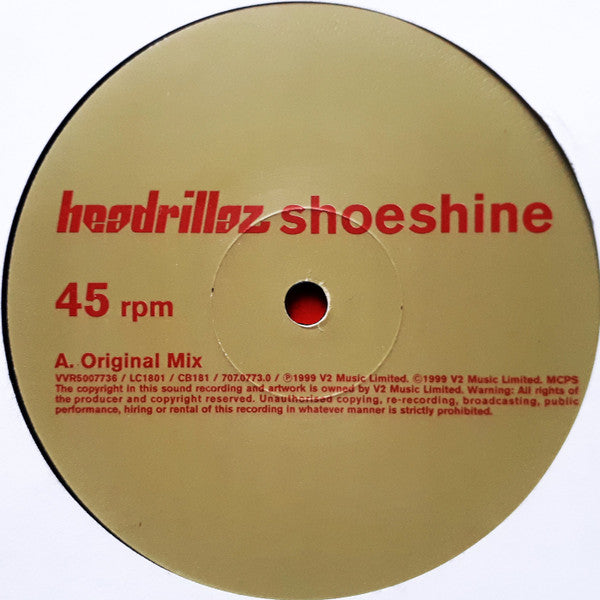Headrillaz : Shoeshine (12", Single)