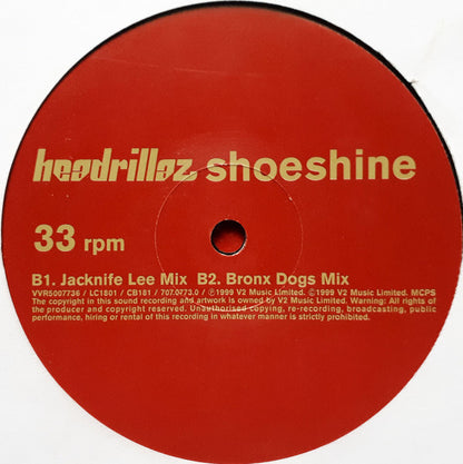 Headrillaz : Shoeshine (12", Single)