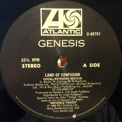 Genesis : Land Of Confusion (12", Bla)