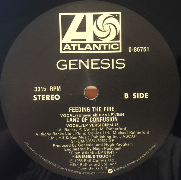Genesis : Land Of Confusion (12", Bla)