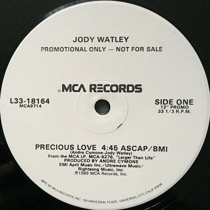 Jody Watley : Precious Love (12", Single, Promo)