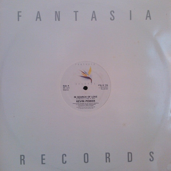 Kevin Power : In Search Of Love (12")