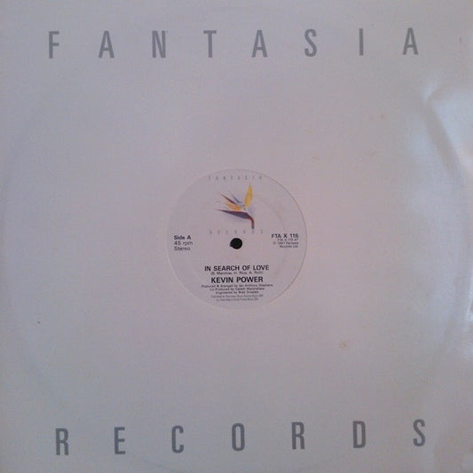 Kevin Power : In Search Of Love (12")