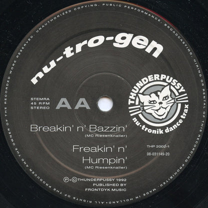 Nu-Tro-Gen : Rollin' Reptiles (12")