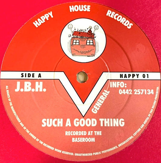 J.B.H. : Such A Good Thing (12")
