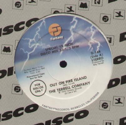 The Terrell Company : Out On Fire Island / Dancin' Wheels (12", Promo)