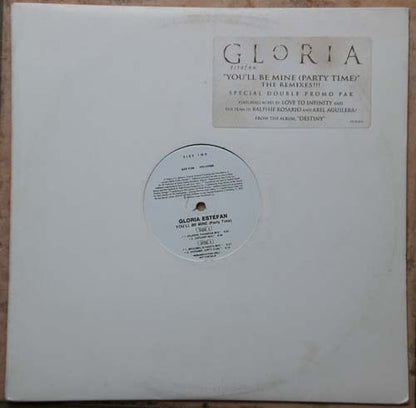 Gloria Estefan : You'll Be Mine (Party Time) - The Remixes (2x12", Promo)