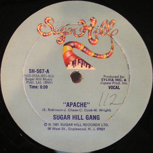 Sugar Hill Gang* : Apache (12")