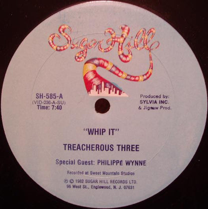 Treacherous Three : Whip It (12")