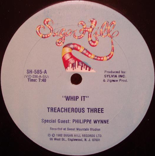 Treacherous Three : Whip It (12")