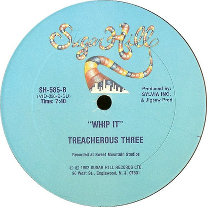 Treacherous Three : Whip It (12")