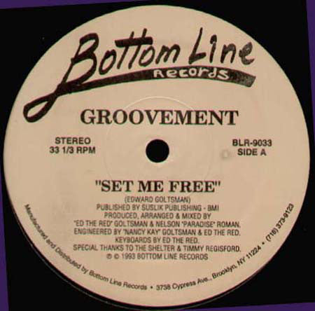 Groovement : Set Me Free (12")