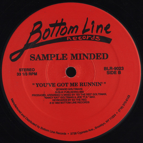 Sample Minded : Where's The Love (12")