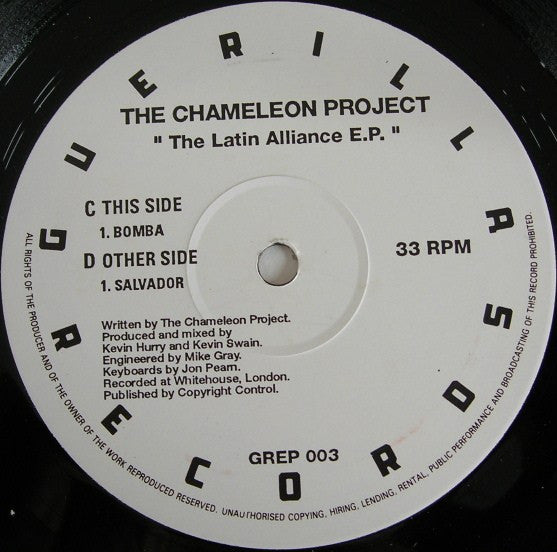 The Chameleon Project : The Latin Alliance E.P. (2x12", EP)