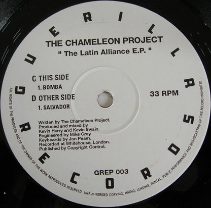 The Chameleon Project : The Latin Alliance E.P. (2x12", EP)
